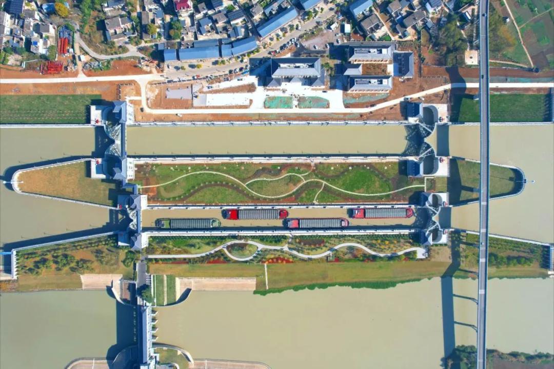 MK体育记忆2024㉔引江济淮东淝河一线船闸改造工程：赋能“黄金水道” 助推区域经济高质量发展(图2)