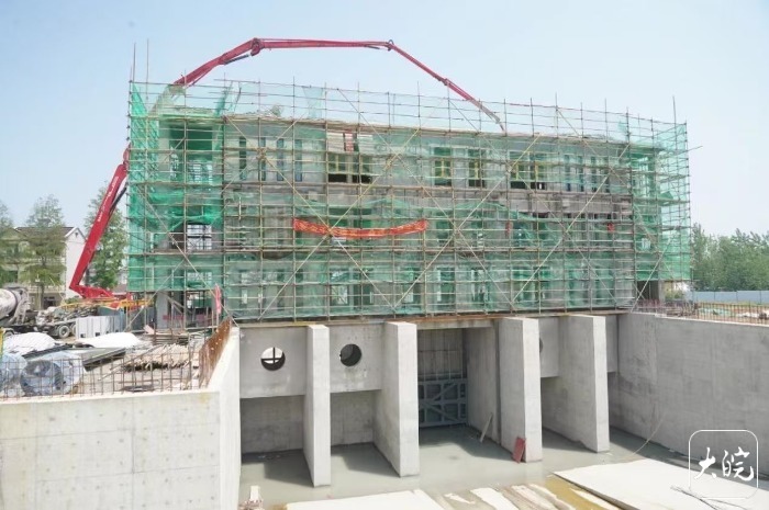 MK体育巢湖市中垾联圩除险加固项目主体工程完工(图2)