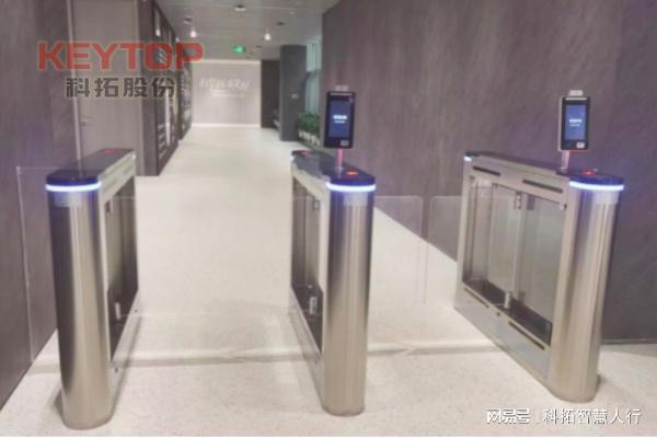 四川德阳人脸识别门禁系统、人行通道 摆闸翼闸三辊闸厂MK体育家(图2)