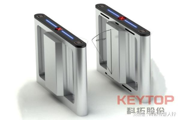 MK体育湖北十堰人脸识别门禁系统、人行通道 摆闸翼闸三辊闸厂家(图2)