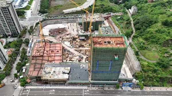 MK体育江北区配售型保障性住房项目计划今年底主体结构完工(图1)