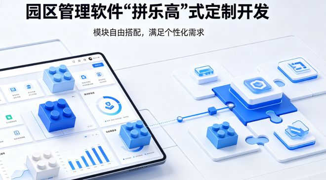 园区管理软件也能“拼乐高”？MK体育定制开发模块随你搭配(图1)